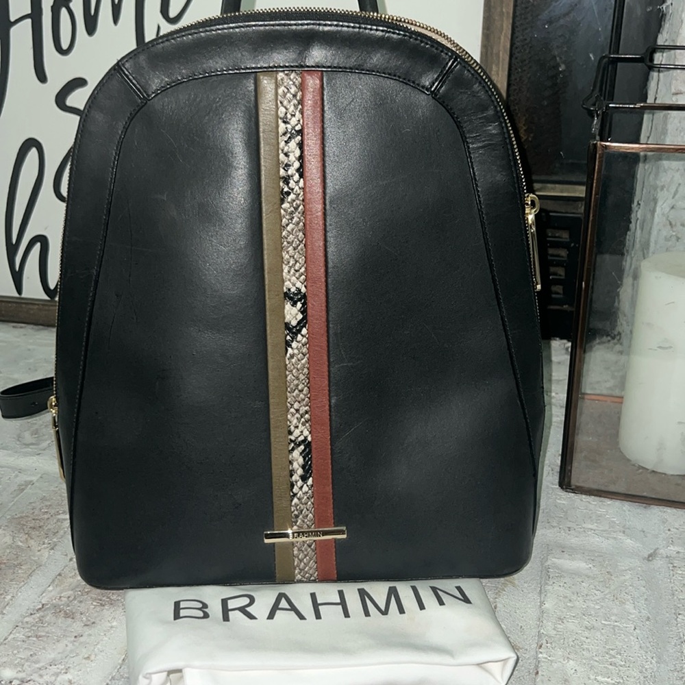 Brahmin backpack Large Rosemary - Black Meri